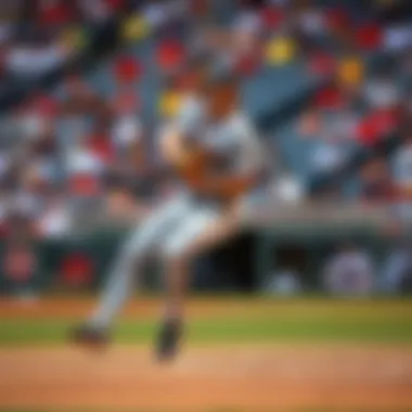 Braves' key player in action during a game