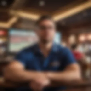 The Caesars Sportsbook Guy on social media platforms