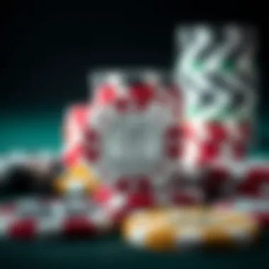 Custom poker chips featuring personalized engravings and logos