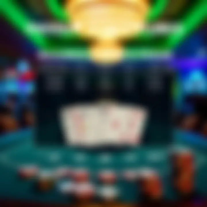 Infographic detailing payout structures in Double Double Bonus Poker