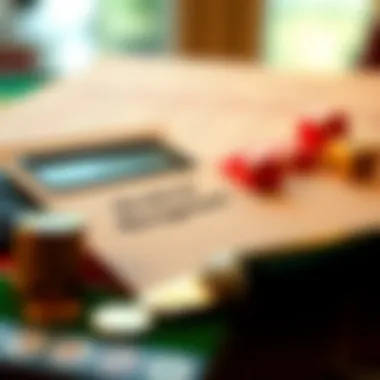 A calculator and budget plan illustrating effective bankroll management