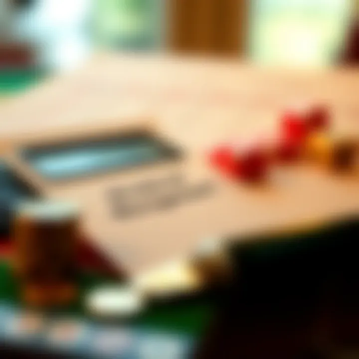 A calculator and budget plan illustrating effective bankroll management