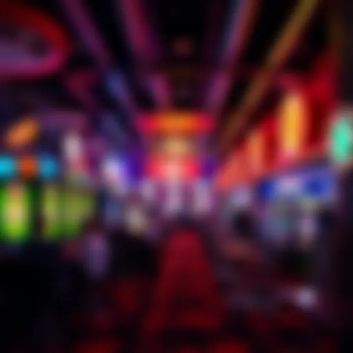 An immersive bingo hall filled with players engaged in the game