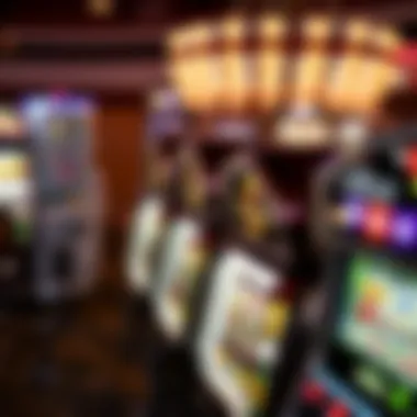 Variety of Casino Slot Machines Illustration of different casino slot machines