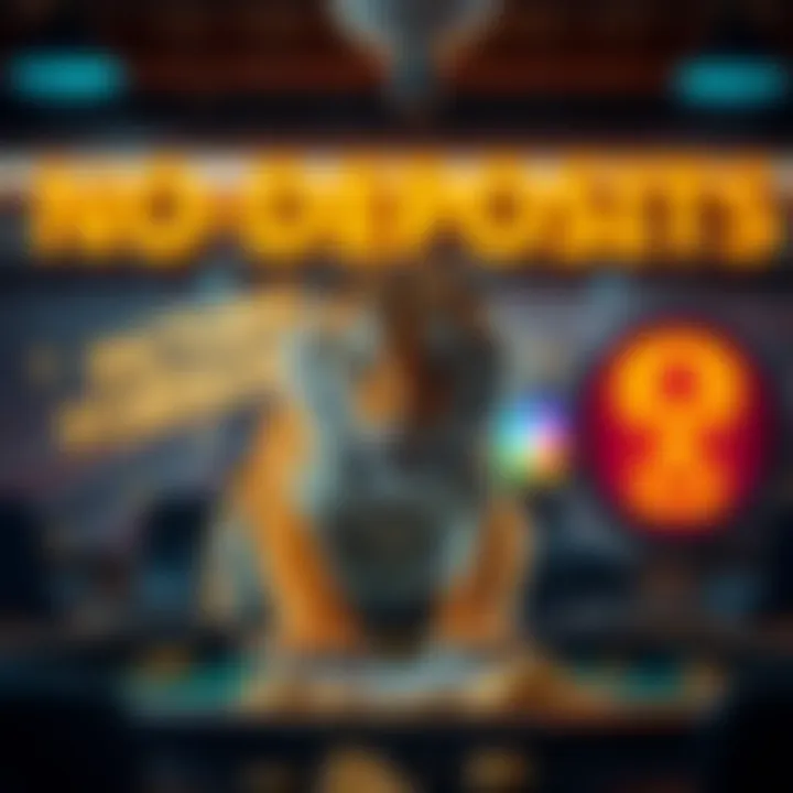 Promotional banner for no deposit bonuses