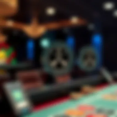 A representation of regulatory compliance symbols reflecting Axe Casino's adherence to gaming laws