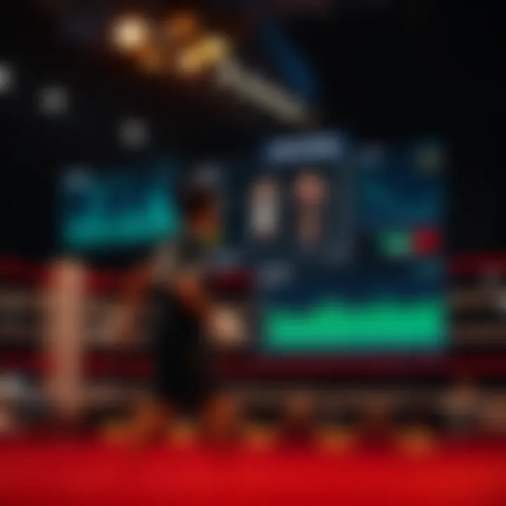 Illustration of fight metrics analysis