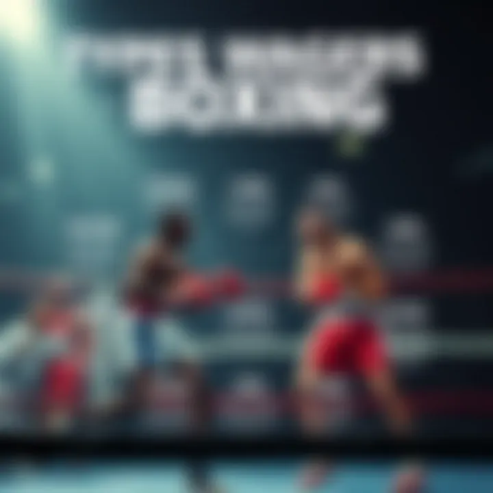 Graphic depicting different types of boxing wagers