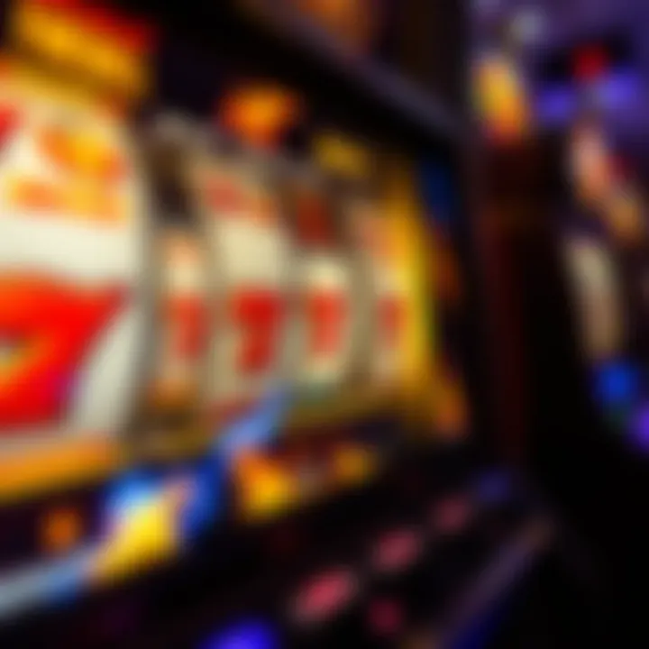 Detailed view of the Fireball slot machine showcasing the jackpot feature