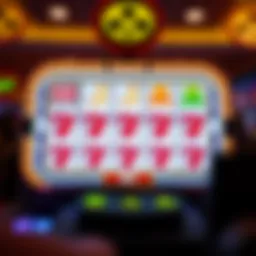 Dynamic interface of a free poker slot game