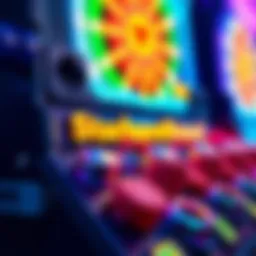 Vibrant depiction of Free Starburst gaming mechanics