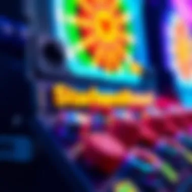 Vibrant depiction of Free Starburst gaming mechanics