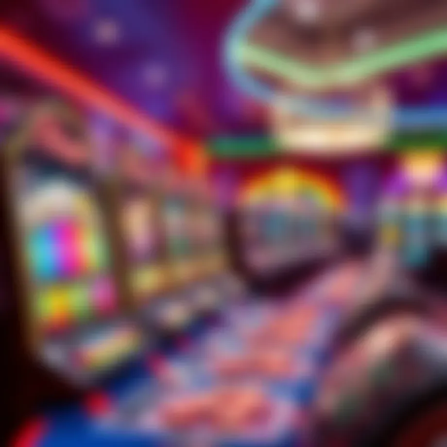 Overview of Huuuge Casino gaming interface