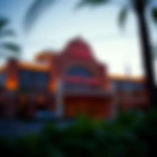 Exterior view of Ilani Casino showcasing its architectural design
