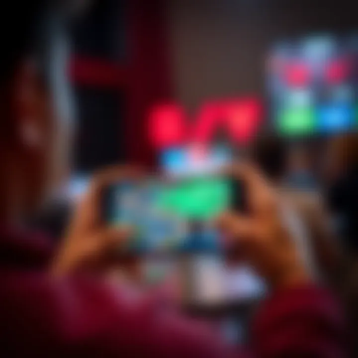 Exciting gameplay on a mobile device