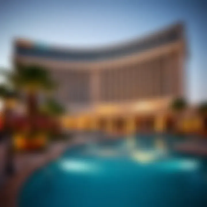 Exterior view of a Las Vegas hotel