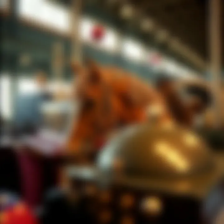 Historic artifacts showcasing the legacy of Churchill Downs.