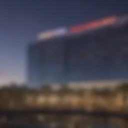 Stunning exterior view of M Resort Hotel showcasing its architectural brilliance