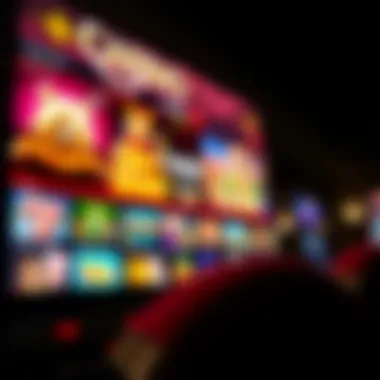 An online casino interface showcasing popular games