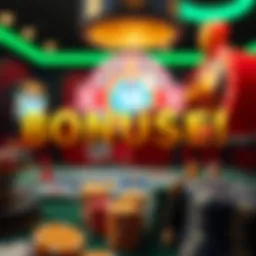 Visual representation of no deposit bonuses in online gaming