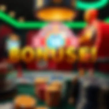 Visual representation of no deposit bonuses in online gaming