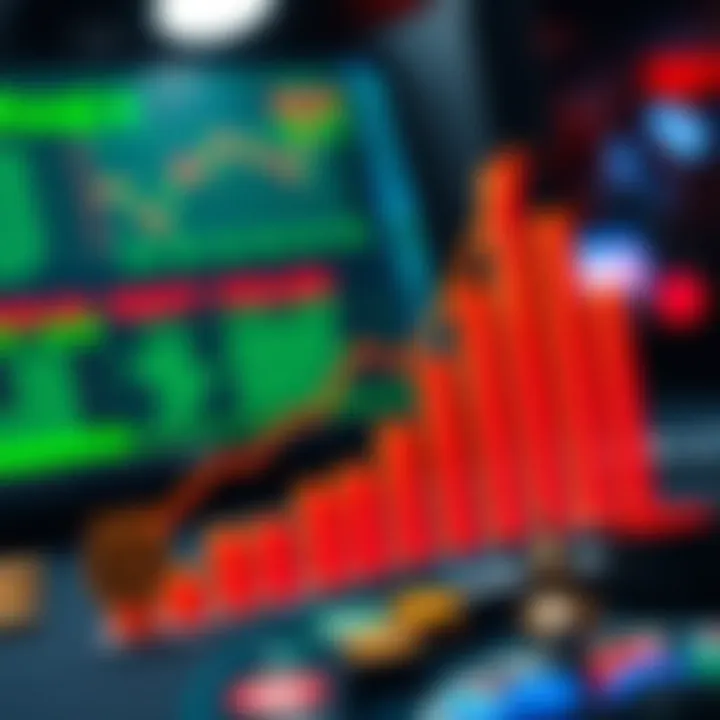 Graph depicting profit growth in online gaming