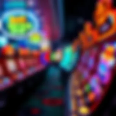 A captivating visual representing the diverse themes available in online slot games.