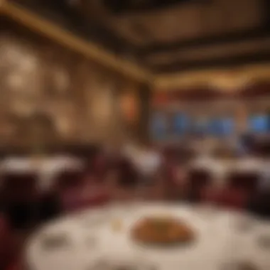 Gourmet Dining Experience at Red Hawk Casino Resort Elegant dining area featuring diverse culinary offerings