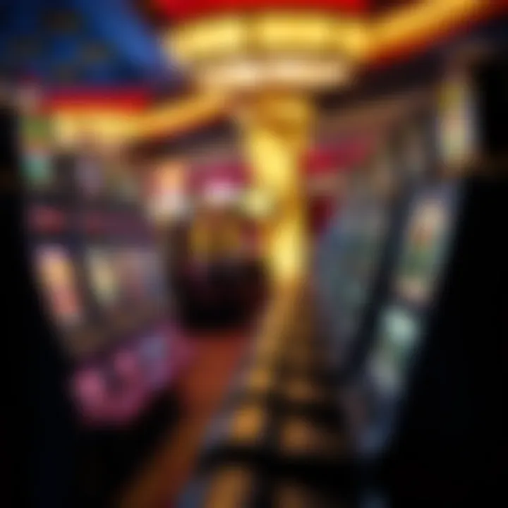 Popular table games and slot machines in a Colorado casino