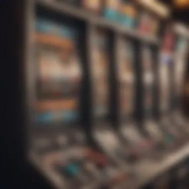 Showcasing Diverse Slot Game Options A digital interface showcasing various slot game options