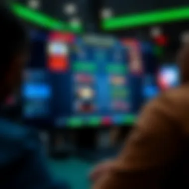 Interface of Online Casino Tournaments Overview of an online casino tournament interface