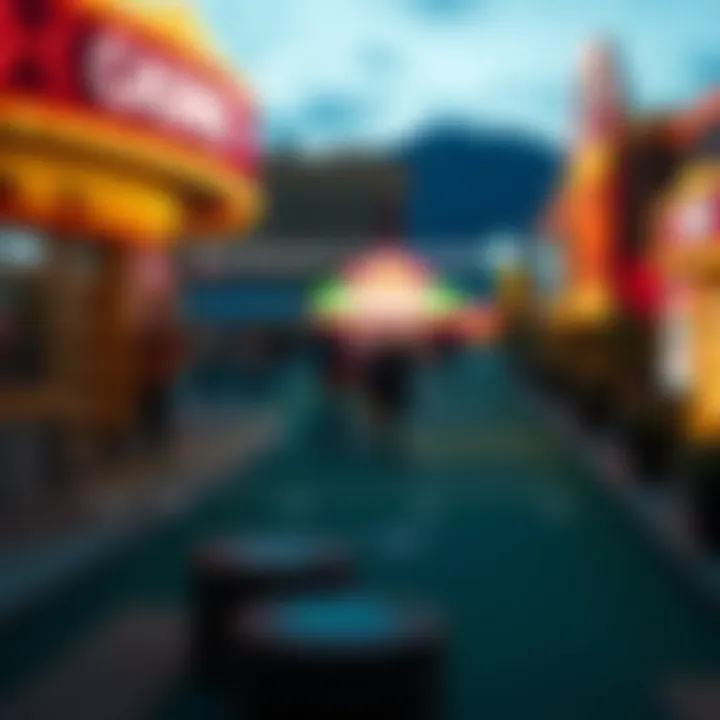 A graph illustrating the economic impact of the new casino on Henderson