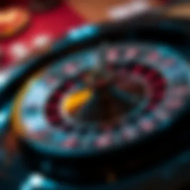 An intricately designed roulette wheel symbolizing chance and strategy