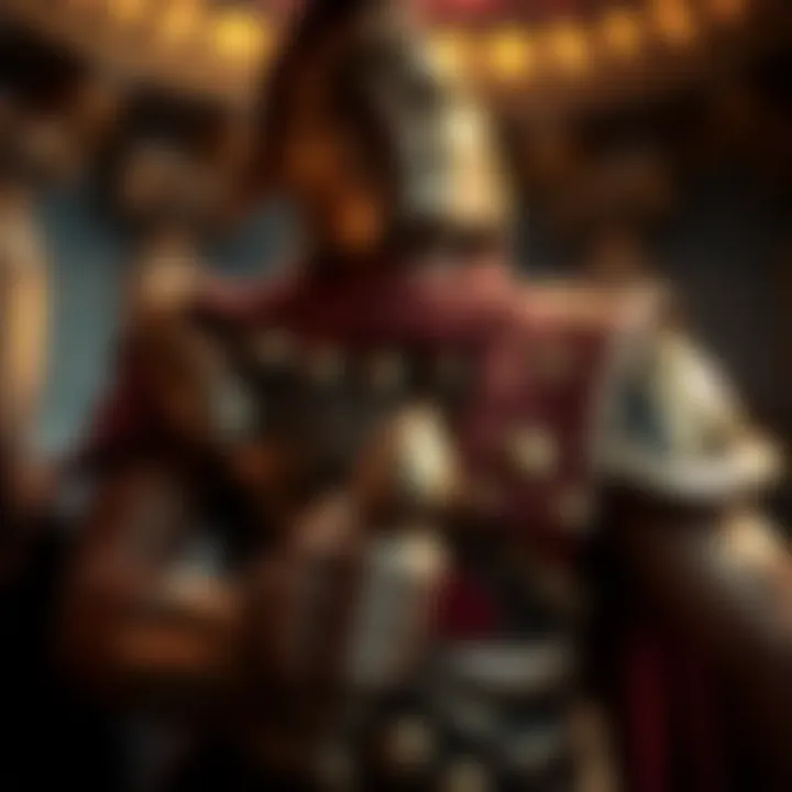 Bonus Features in Spartacus Free Slot Game Visual representation of the bonus features within the game