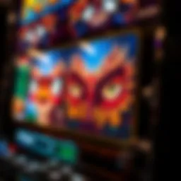 Visual representation of the Wild Eyes slot machine featuring vibrant graphics.