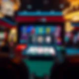 A digital interface showcasing virtual blackjack gameplay