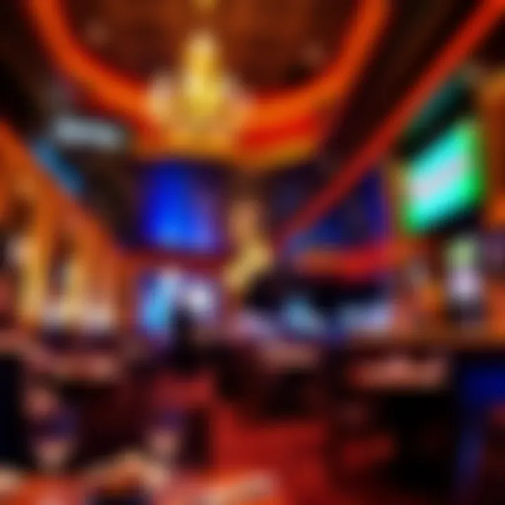 Luxurious dining experience at one of Winstar's restaurants