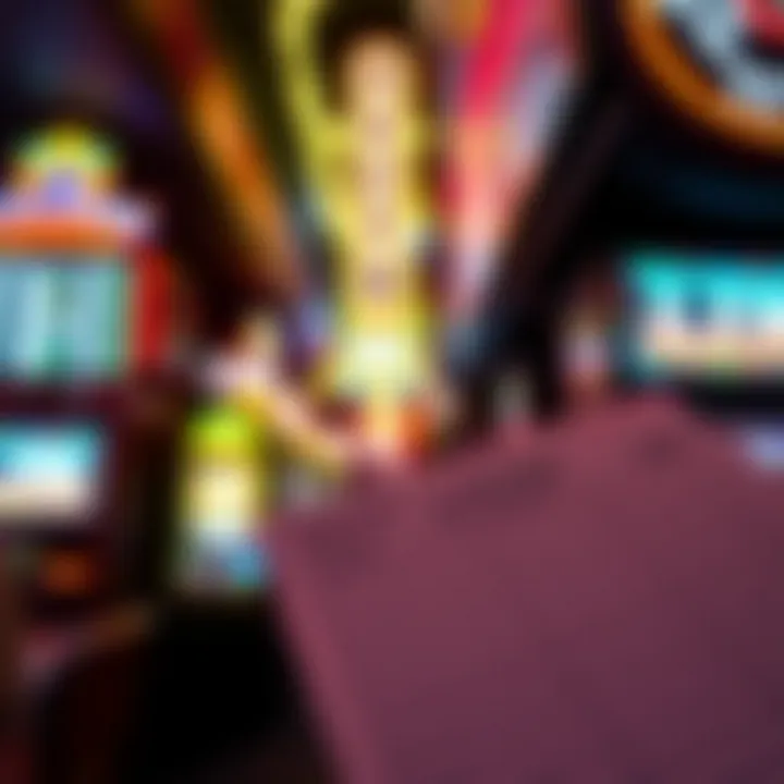 Close-up of betting slips and odds on display