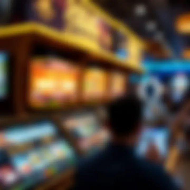 Highlighting the various gaming options available on the Gold Country Casino app