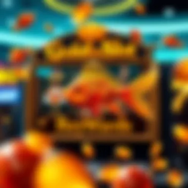 An array of rewards and bonuses available within the Goldfish Slot app