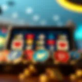 Illustration of social media icons representing promotions