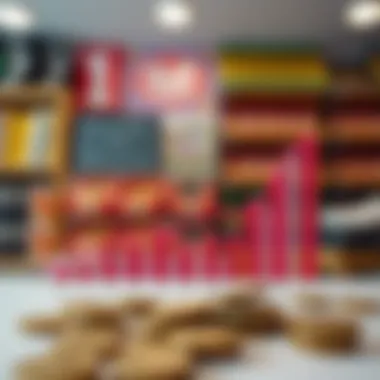 Graph showing financial contributions of the lottery to the state budget