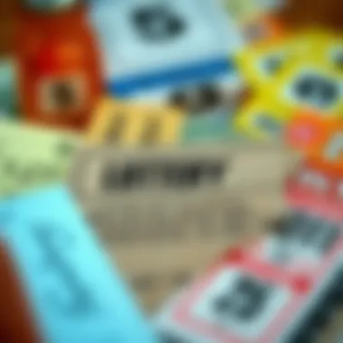 Various lottery tickets from Massachusetts