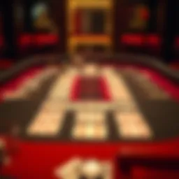 Strategic card layout in blackjack