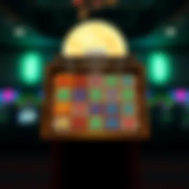 Visual representation of payout structures in the Moon Race Slot