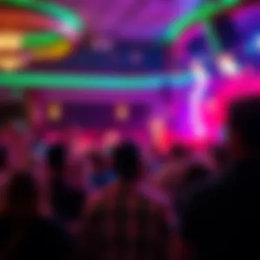 Live entertainment event at Parx Casino with a crowd enjoying the show