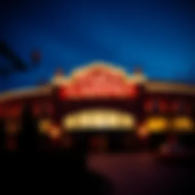 Exterior view of Parx Casino highlighting its architectural design