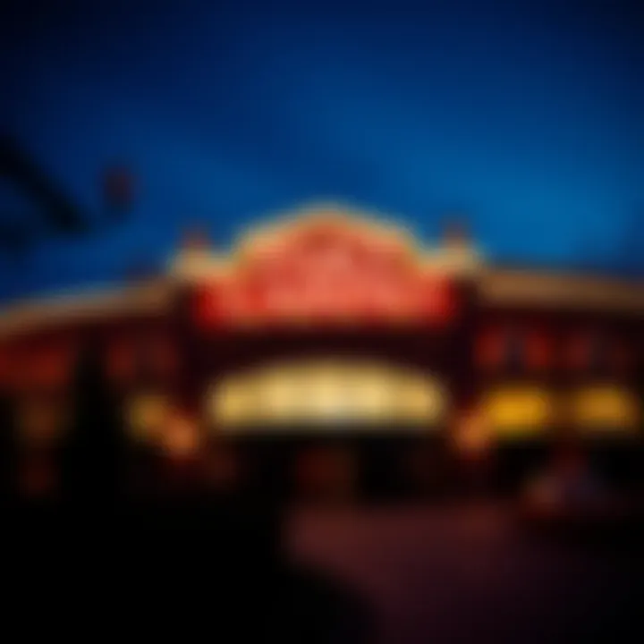 Exterior view of Parx Casino highlighting its architectural design