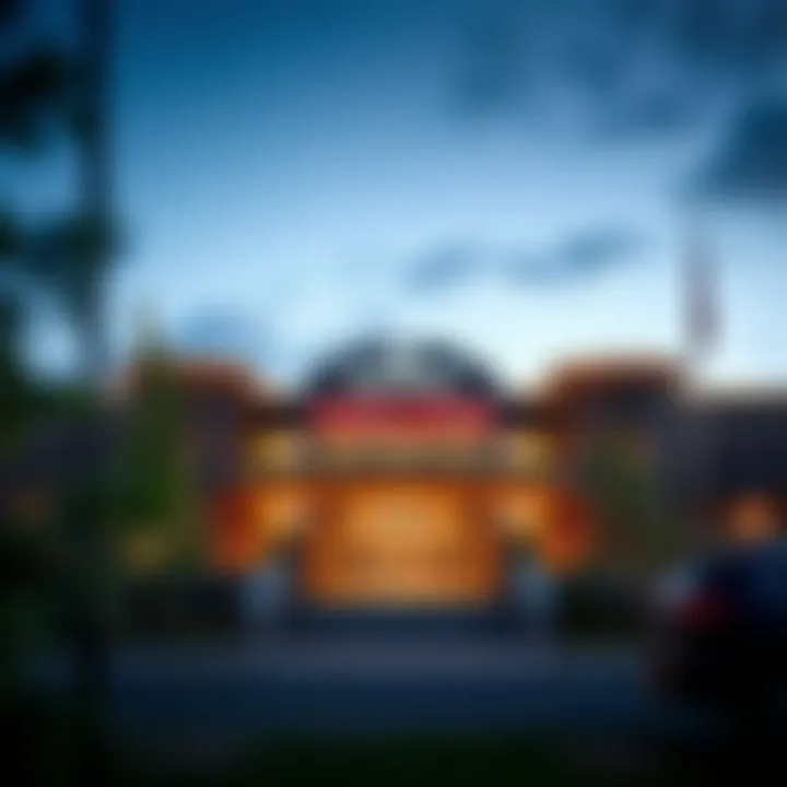 Exterior view of Northquest Casino showcasing its architectural design