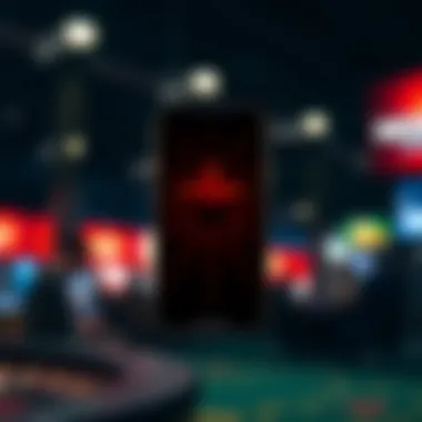 Visual representation of security features ensuring safe betting